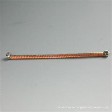 Cable de alimentación Cable de acero revestido de filamento de cobre para línea de electricidad